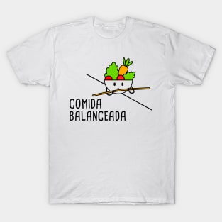 Comida Balanceada Spanish Pun T-Shirt